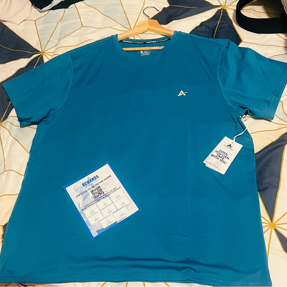 Men's Blue Performance Shirt